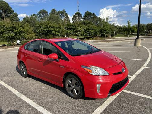 Red 2015 Toyota Prius Persona Series Special Edition