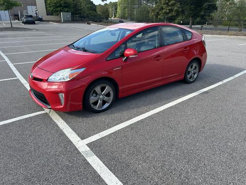 Red 2015 Toyota Prius Persona Series Special Edition