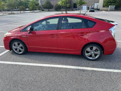 Red 2015 Toyota Prius Persona Series Special Edition