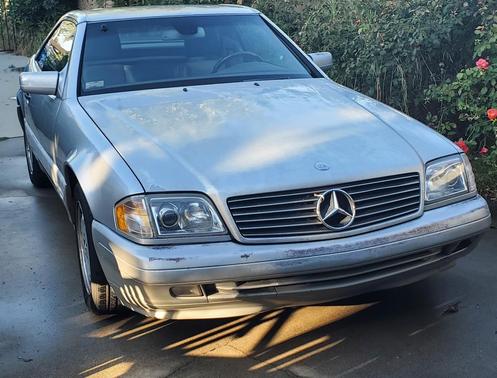 Silver 1998 Mercedes-Benz SL-Class SL500 Roadster