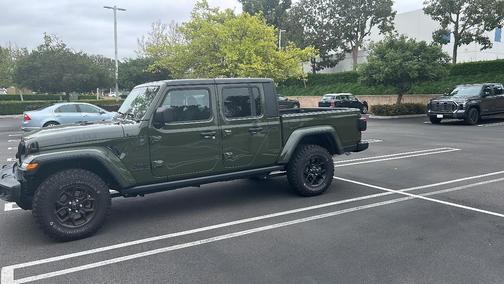 Green 2024 Jeep Gladiator Willys
