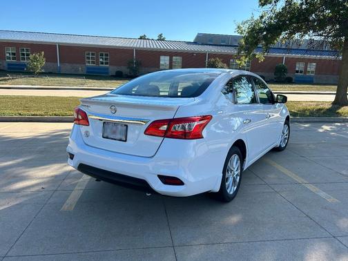 White 2019 Nissan Sentra S