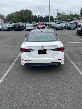 White 2020 Nissan Sentra SR