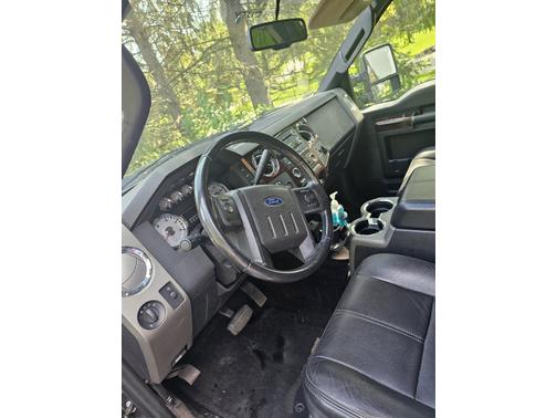 Gray 2009 Ford F-250 Lariat Super Duty SuperCab