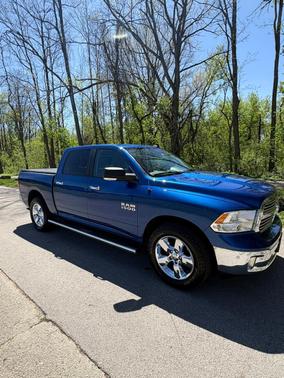 Blue 2018 RAM 1500 Big Horn