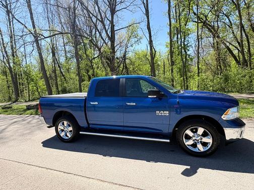 Blue 2018 RAM 1500 Big Horn