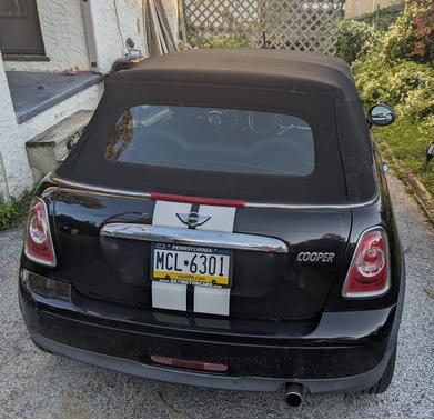 Black 2015 MINI Convertible Cooper