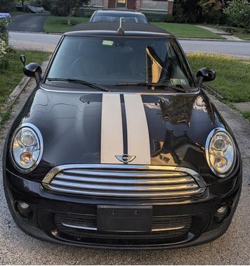 Black 2015 MINI Convertible Cooper