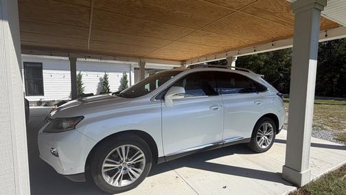 White 2015 Lexus RX 350 Base