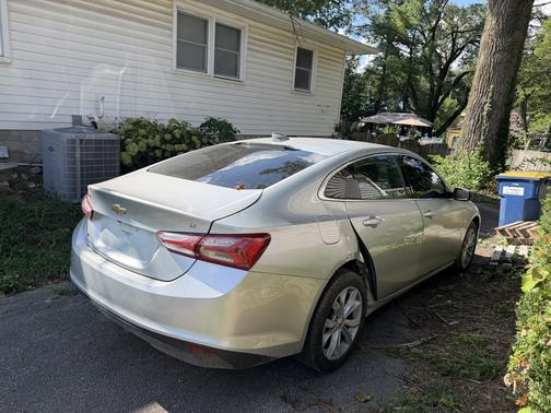 Silver 2021 Chevrolet Malibu LT