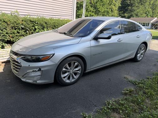 Silver 2021 Chevrolet Malibu LT