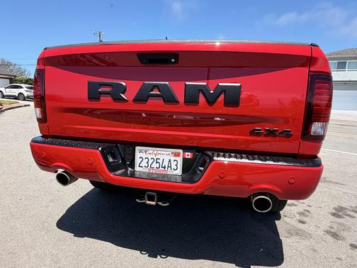 Red 2017 RAM 1500 Sport