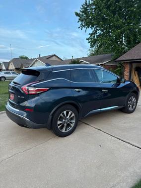 Blue 2017 Nissan Murano SL