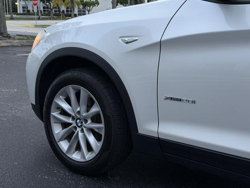 White 2015 BMW X3 xDrive28i