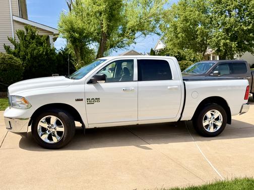 White 2019 RAM 1500 Classic SLT