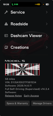 Red 2026 Tesla Model S Plaid