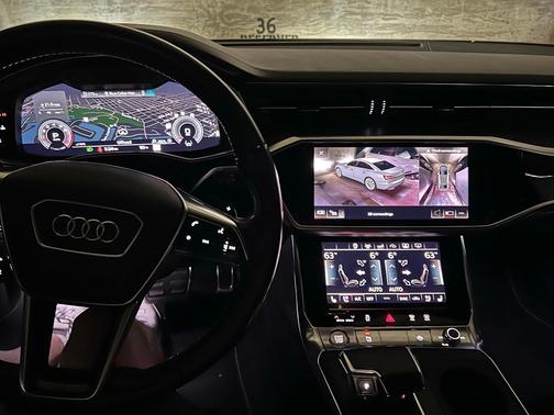 Gray 2019 Audi A6 55 Premium