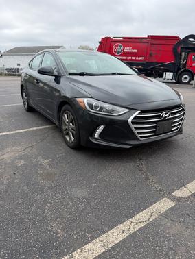 Black 2017 Hyundai ELANTRA Value Edition