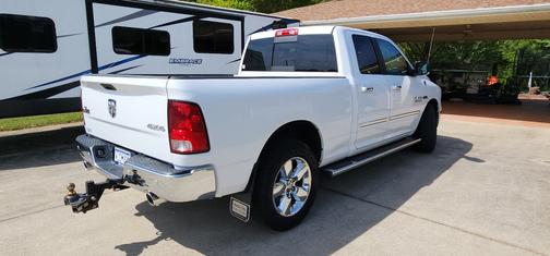 White 2015 RAM 1500 Big Horn