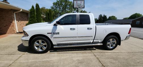 White 2015 RAM 1500 Big Horn