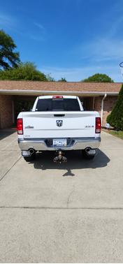 White 2015 RAM 1500 Big Horn