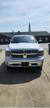 White 2015 RAM 1500 Big Horn