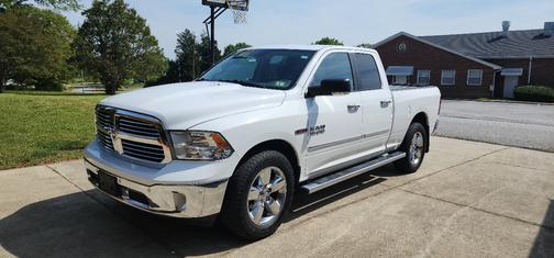 White 2015 RAM 1500 Big Horn