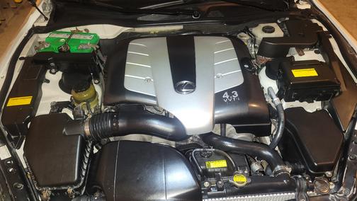 White 2002 Lexus SC 430 Base
