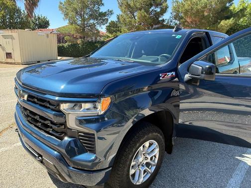 Blue 2023 Chevrolet Silverado 1500 RST