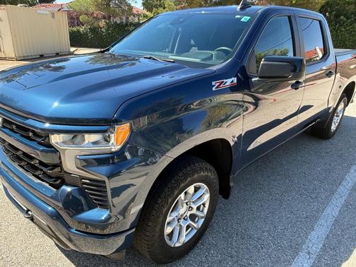 Blue 2023 Chevrolet Silverado 1500 RST