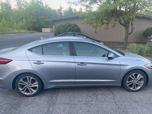Silver 2017 Hyundai ELANTRA Limited