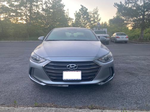 Silver 2017 Hyundai ELANTRA Limited