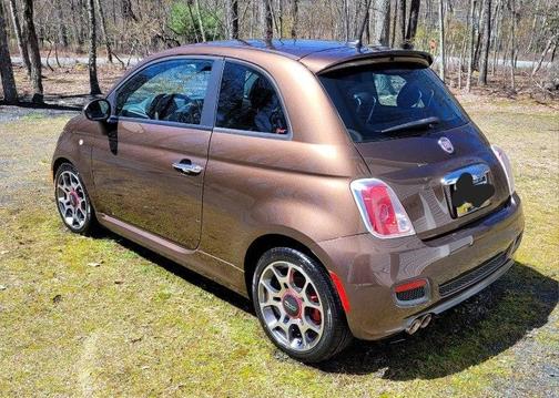 Brown 2012 FIAT 500 Sport