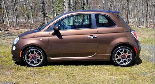 Brown 2012 FIAT 500 Sport