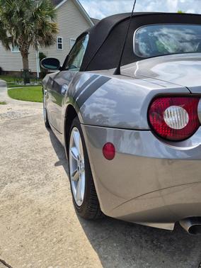 Gray 2005 BMW Z4 3.0i Roadster