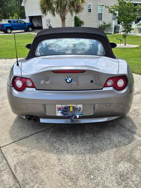 Gray 2005 BMW Z4 3.0i Roadster