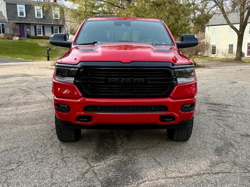 Red 2021 RAM 1500 Laramie