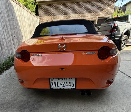 Orange 2019 Mazda MX-5 Miata 30th Anniversary