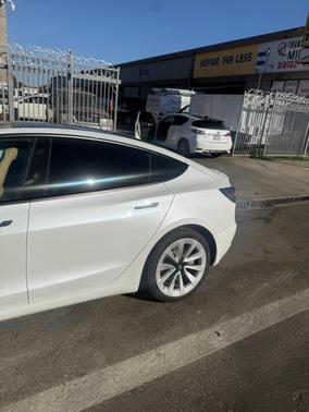 White 2022 Tesla Model 3 Long Range