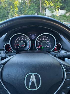 White 2013 Acura TL Technology