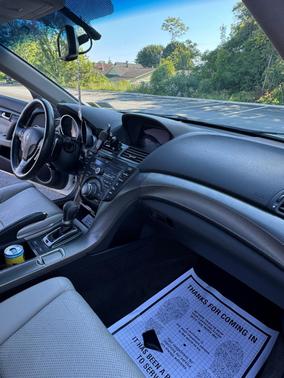 White 2013 Acura TL Technology