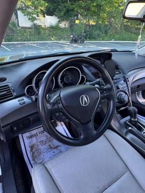White 2013 Acura TL Technology
