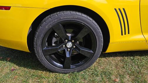 Yellow 2012 Chevrolet Camaro 2LT