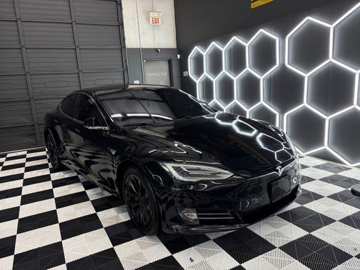 Black 2021 Tesla Model S Long Range Plus