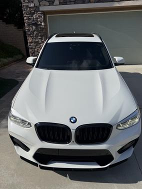 White 2020 BMW X3 M AWD