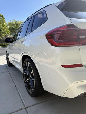 White 2020 BMW X3 M AWD