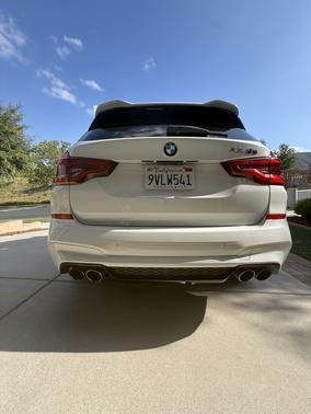 White 2020 BMW X3 M AWD