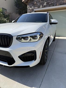 White 2020 BMW X3 M AWD