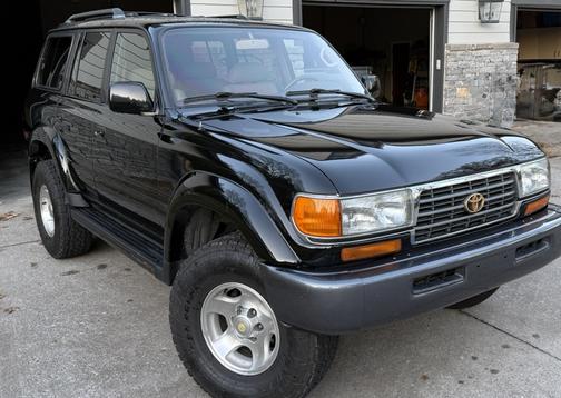 Black 1997 Toyota Land Cruiser Base