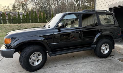 Black 1997 Toyota Land Cruiser Base